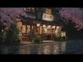 Rain Ambience Over Japanese Izakaya Streets | Rainstorm Study & Relaxation