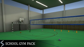 School Gym Pack - Unity Asset Showcase