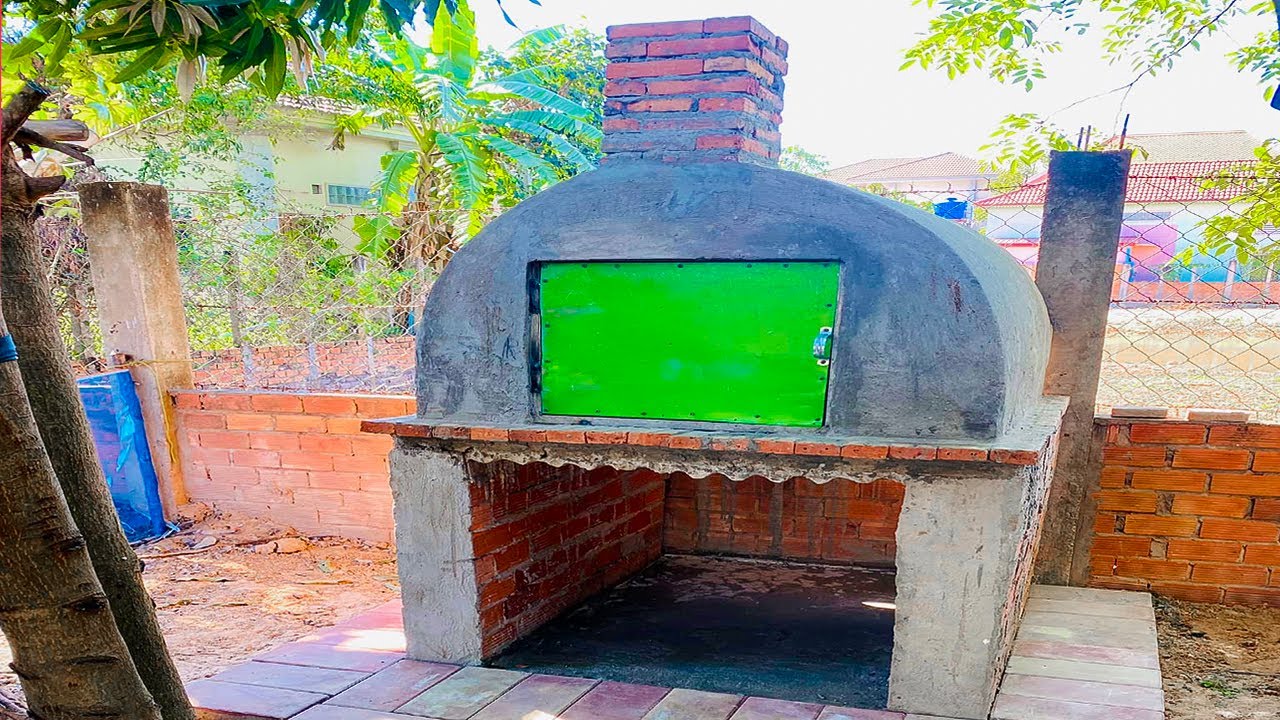How to Build Home Oven Easy Way Build Oven at Home YouTube