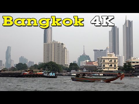 Bangkok 4K. Capital of Thailand.