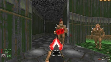 Doom E1M1 Hangar UV Max 35 Seconds Speedrun