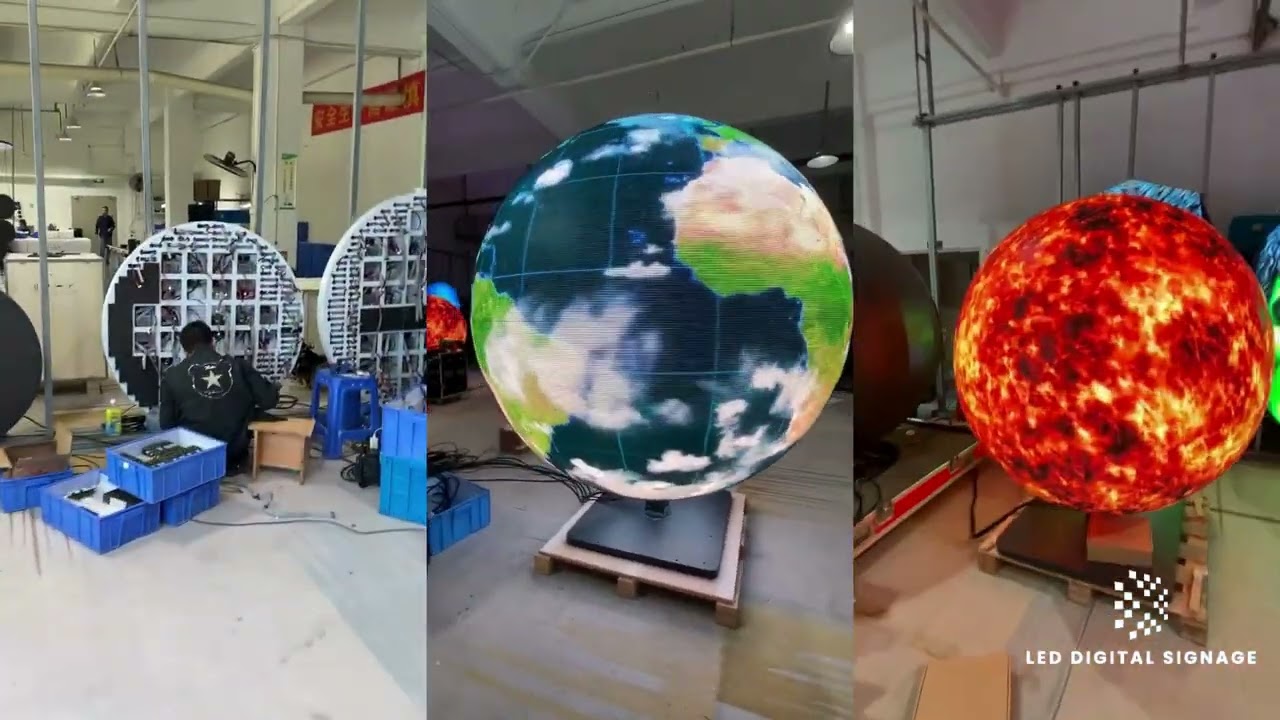 🚀 Next-Level LED Sphere – Mind-Blowing Visuals! 🚀 