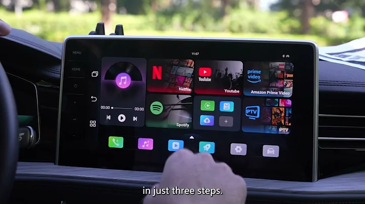 Play2Video Ultra 3-in-1 Car Adapter: Wireless CarPlay, Android Auto, Netflix, YouTube, Prime & More