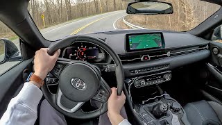 Road Tripping the 2023 Toyota Supra 6Speed Manual — What's it Like?