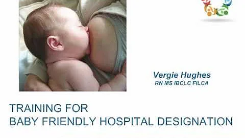 Training for Baby Friendly Hospital Designation