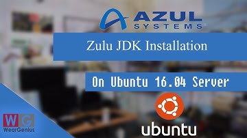 Zulu JDK Installation on Ubuntu 16.04 Server
