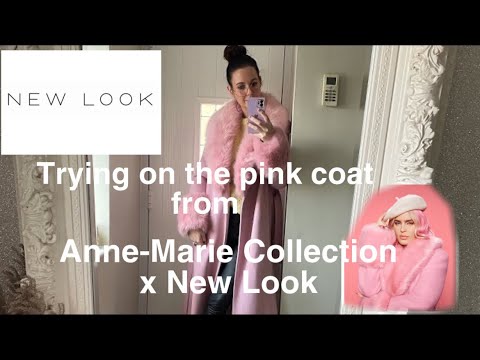 Anne marie pink coat new look Outlet