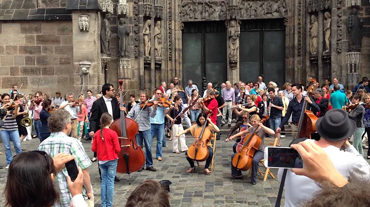 Flashmob Nuremberg June 2014 - Ode an die Freude