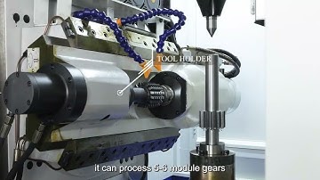 GOLP Machinery G200 vertical gear hobbing machine for spur/helical gears