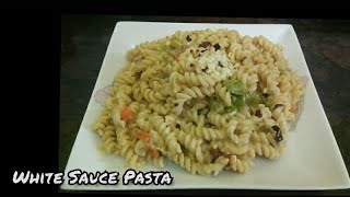 Creamy & Cheesy White Sauce Pasta | Pasta in White Sauce | Without Butter | Lockdown Recipe