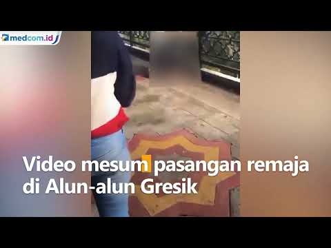 Viral! Video Mesum Pasangan Remaja di Alun alun Gresik Full HD