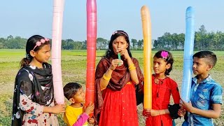 outdoor fun with Rocket Balloon and learn colors for kids by I kids episode -105.