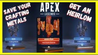 Apex Legends Season 20 Heirlooms Shards NO Money