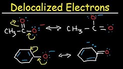 Delocalized vs Localized Electrons, pKa, Acidity, Conjugate Base, Resonance Hybrid and Contributors