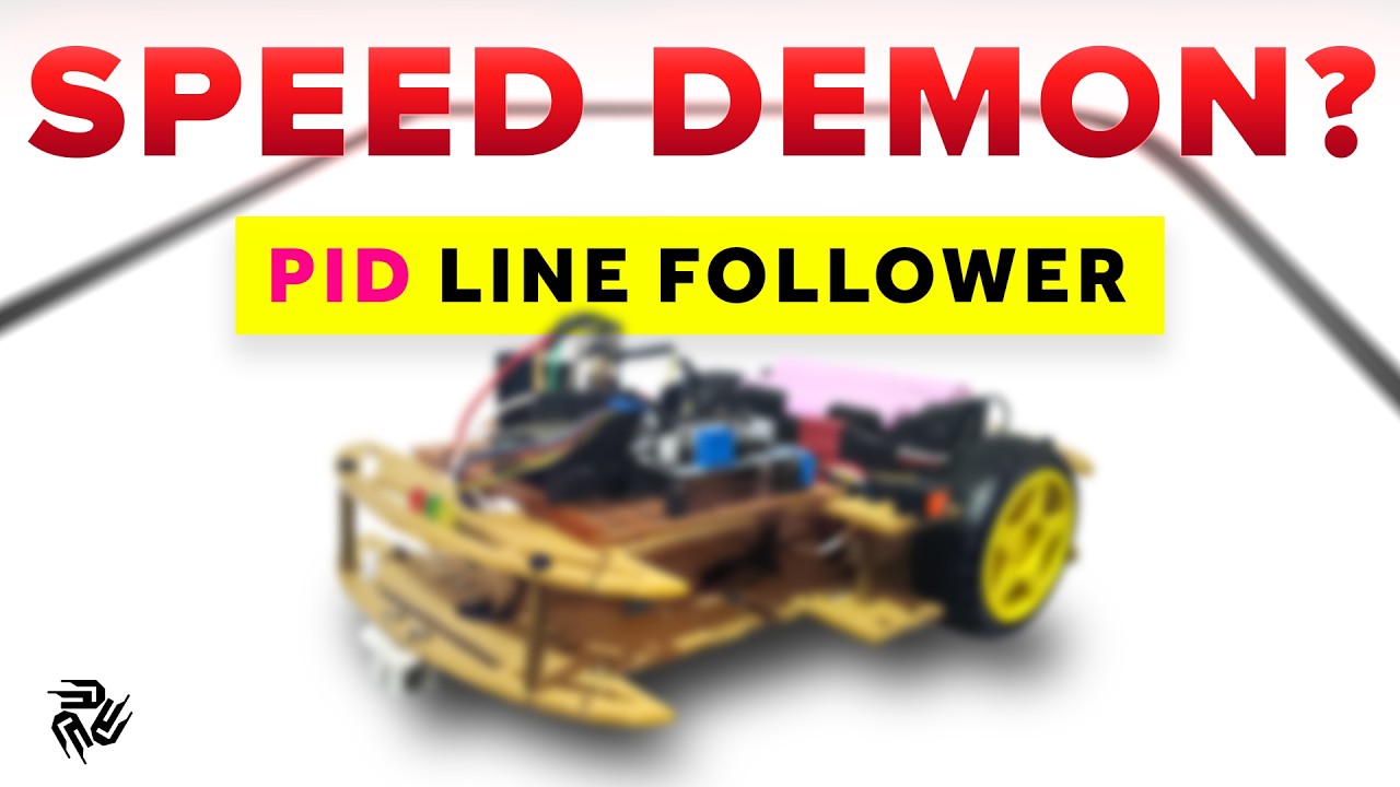 How I Built A Line Follower Robot with PID from scratch - YouTube