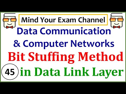 Bit Stuffing Framing Method | Data Link Layer | Data Communication & Computer Networks | Lecture 45