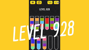 Water Sort Puzzle Level 928