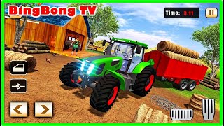 Trò Chơi Xe Máy Kéo Thực Tế - Lái Xe Máy Kéo | Tractor Driving Simulator 3D | Android Gameplay screenshot 2