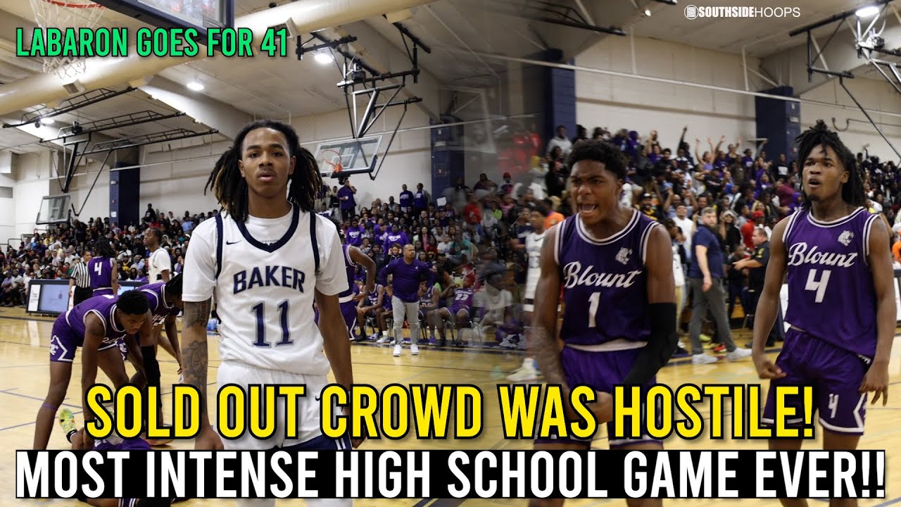 CRAZIEST HIGH SCHOOL GAME! LaBaron Philon goes for 41 in front of sold out crowd and Auburn!