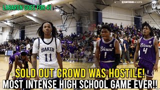 CRAZIEST HIGH SCHOOL GAME! LaBaron Philon goes for 41 in front of sold out crowd and Auburn!