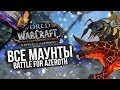 ВСЕ МАУНТЫ BFA — World of Warcraft