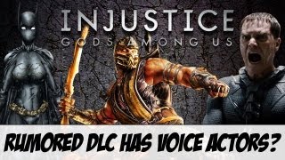 Injustice Gods Among Us Dlc Characters Has Voice Actors?