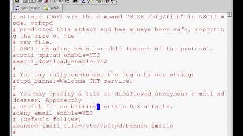 Cấu hình FTP trong Linux CentOS
