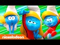 Top 9 Action Moments from The Smurfs So Far! 💥 | Nickelodeon Cartoon Universe