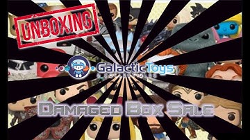 Galactic Toys Damaged Funko Pop Mystery Box!