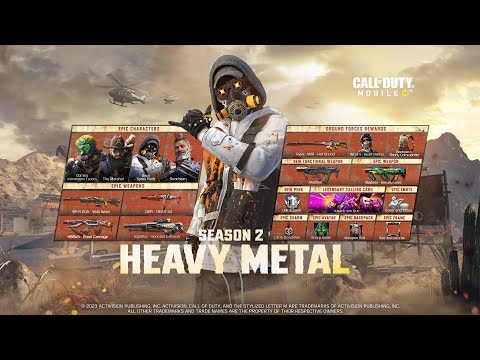 Season 2: Heavy Metal Battle PassTrailer | Call of Duty: Mobile Garena