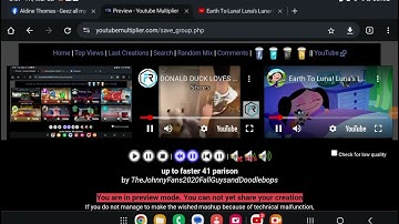 up to faster 41 parison