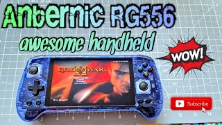 Anbernic rg556 unboxing I first impression I games testing I Awesome retro handheld