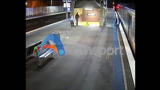 Man Narrowly Avoids Collision With Sydney Train After Jumping Tracks