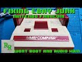 Famicom - Won't read games - Audio Hum - Fixing Ebay Junk