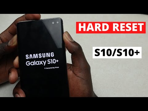 Hard Reset with Hardware Key(S10/S10+) - How To Factory Reset S10/S10+!