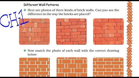 Maths Magic Class 4 | Chapter 1 | Building with Bricks, Different Wall and Floor Patterns in Hindi