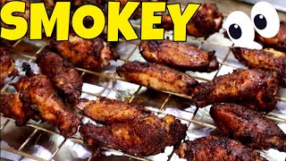 REAL DEAL SMOKED CHICKEN WINGS WITH ALABAMA WHITE SAUCE
