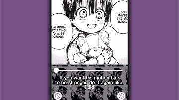 tutorial on how to do motion blur | capcut or videostar!