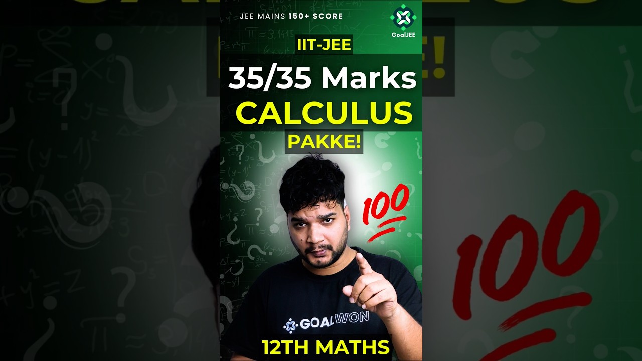 CALCULUS MADE EASY! 🎯 35/35 in CBSE & IIT-JEE with These 7 Genius Hacks! 🔥 