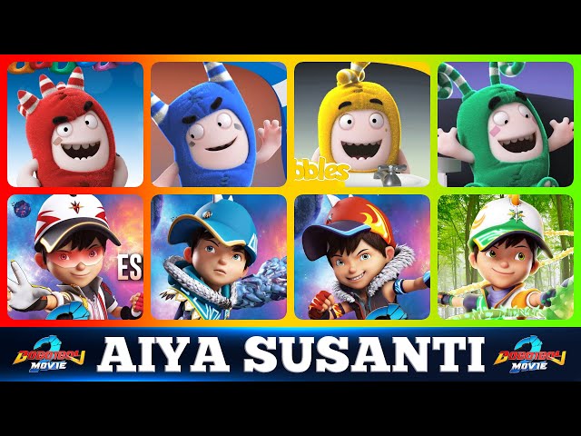 AIYA SUSANTI 2.0 VERSI UPIN IPIN, BOBOIBOY, ODDBODS, POWER SPHERA class=