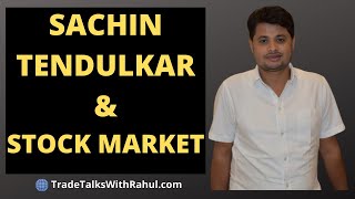 sachin tendulkar and stock market | sachin tendulkar influences stock market #shorts #trending