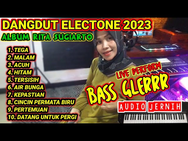 Cover Album Rita Sugiarto Dangdut Orgen Electone 2023 Paling Enak Untuk Santai - Delisa Electone class=
