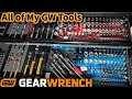 All of my Gearwrench Tools Alot of Stuff Must See
