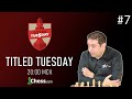 Шахматы. МГ Александр Зубов в Titled Tuesday на chess.com! 2 июня 2020