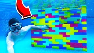 WORLD'S BIGGEST LEGO HOUSE UNDERWATER!