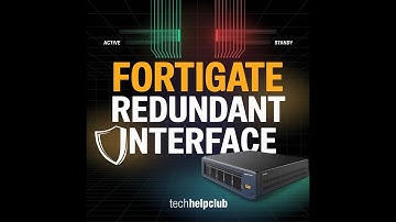 FortiGate Redundant Interface Configuration | Step-by-Step Setup Guide | Day-5