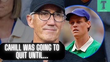Darren Cahill was going to quit coaching Jannik Sinner until a funny twist meant he would stay on