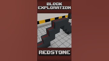 Redstone | Block Exploration Video #BlockExploration #redstone