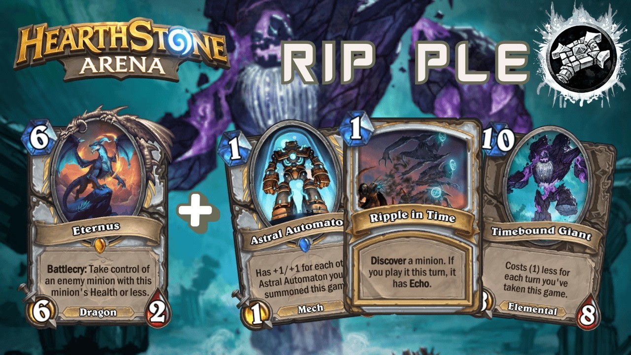 Attempting The Full Ripple Scam | Priest Hearthstone Arena Underground