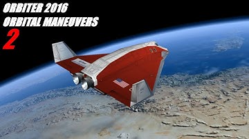 Orbiter 2016 - Orbital Maneuvers/Circularization #2 (Basics for beginners)